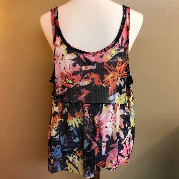Free People Floral Babydoll style Tank - Picture 7 of 9